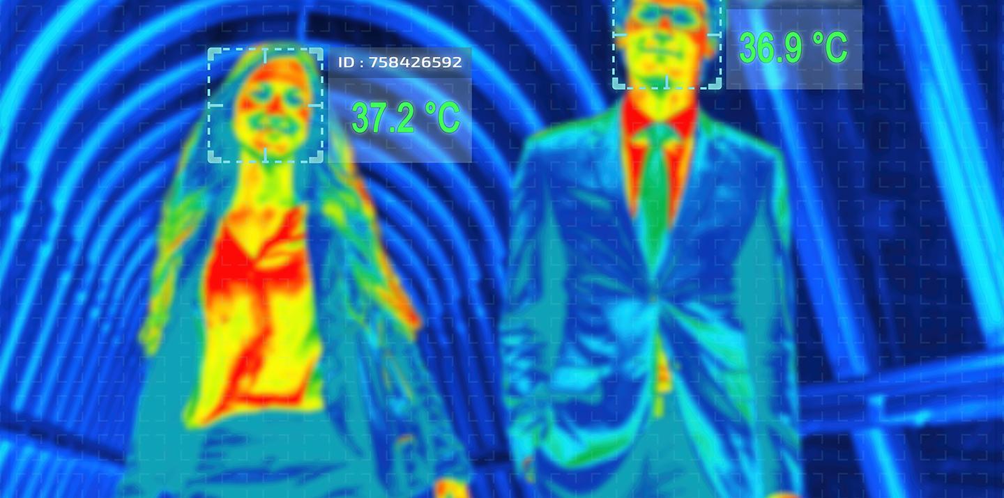 Temperatuur screening door Trigion