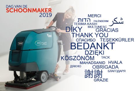 Gom viert zijn schoonmakers op Dag van de Schoonmaker 2019